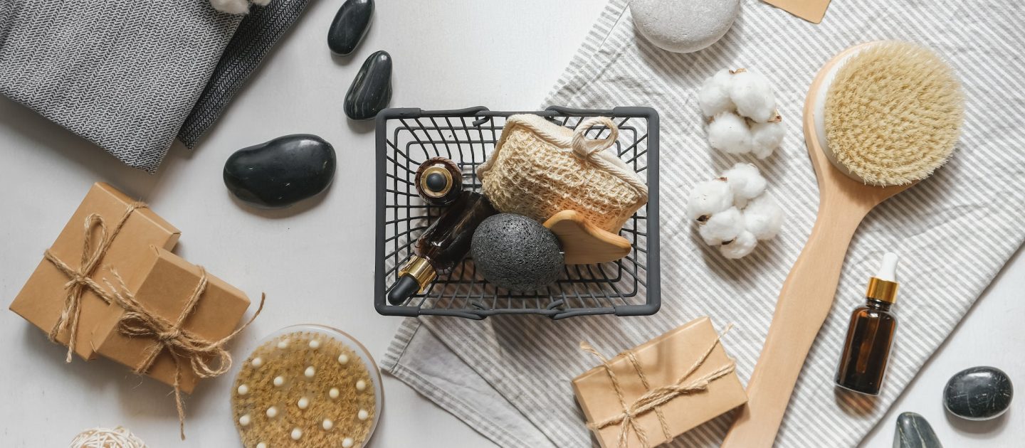 Beauty box wellness zero waste gift natural organic spa care package handmade eco box mental